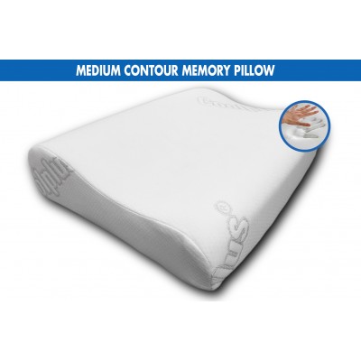 Comfortlux MEDIUM CONTOUR MEMORY PILLOW