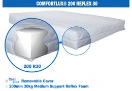 Comfortlux 200 Foam Mattress (30kg medium density Reflex foam)