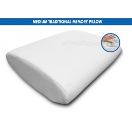 COMFORTLUX MEDIUM TRADITIONAL MEMORY PILLOW