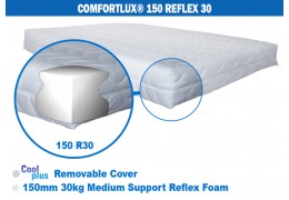 Comfortlux 150 Foam Mattress (30kg medium density reflex foam)