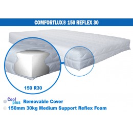 Comfortlux 150 Foam Mattress (30kg medium density reflex foam)