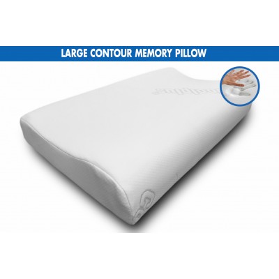 Comfortlux LARGE CONTOUR MEMORY PILLOW